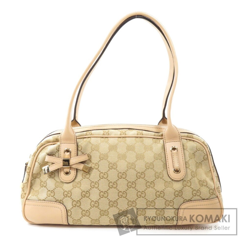 Gucci GG Boston Handbag Canvas